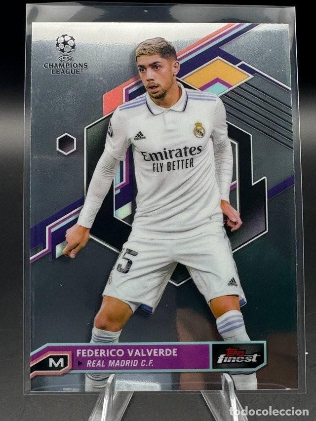Cartes &agrave; collectionner de Football: Federico Valverde Topps Finest #106