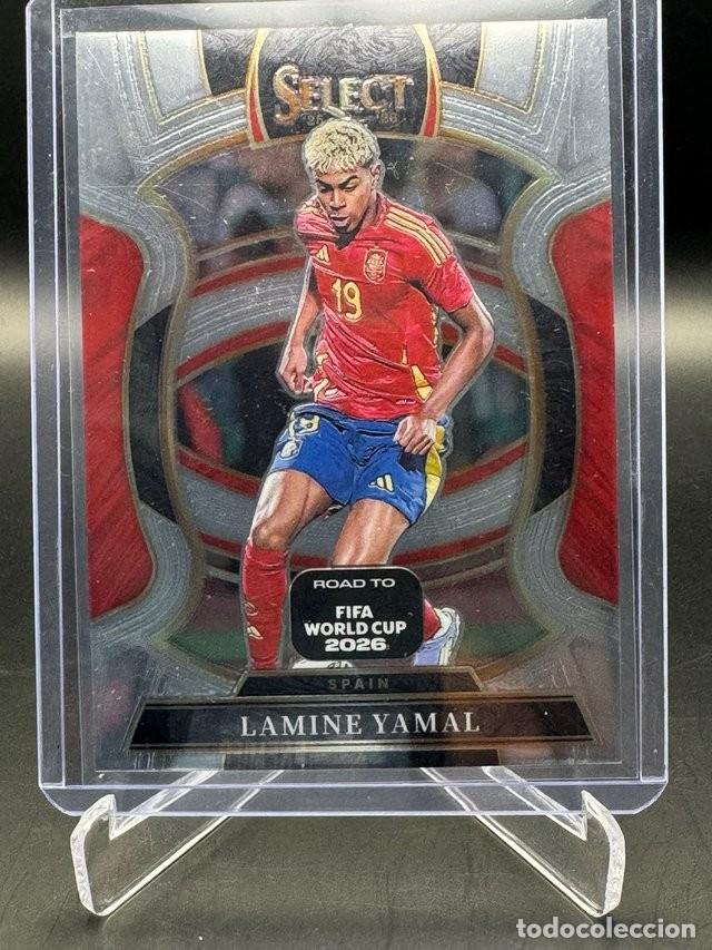 Cromos de f&uacute;tbol: Lamine Yamal Select Espa&ntilde;a FIFA WC 2026
