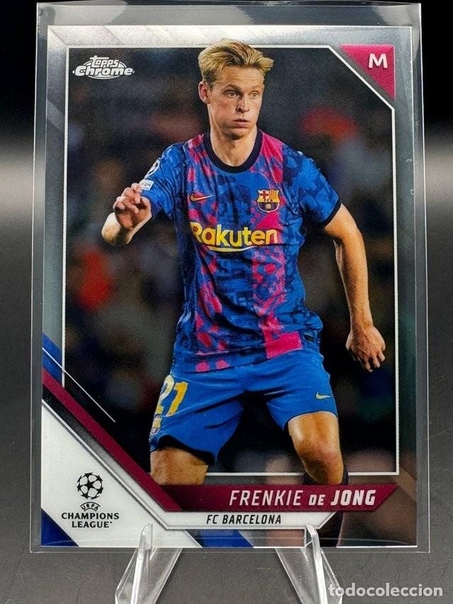 Cromos de f&uacute;tbol: Frenkie de Jong Topps Chrome #93