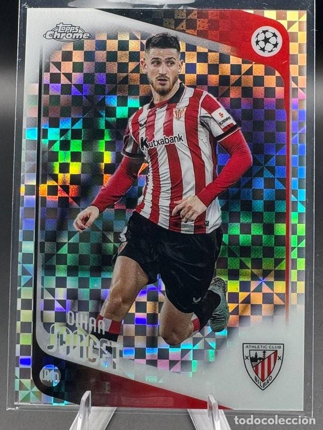 Cromos de f&uacute;tbol: Oihan Sancet Chrome 25-26 #195 X-Fractor