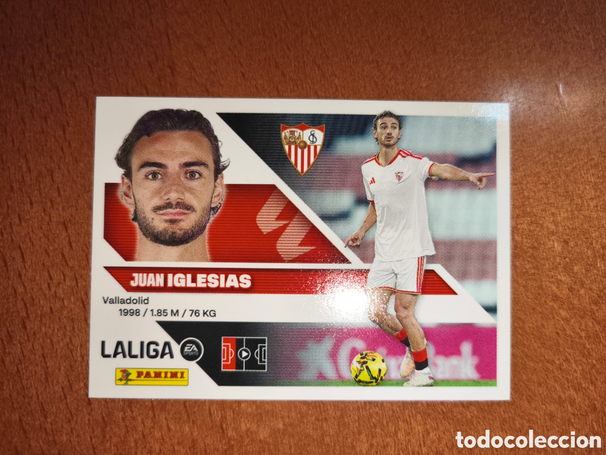 Cromos de f&uacute;tbol: Iglesias n&deg;6 Bis liga este 26/27 Sevilla