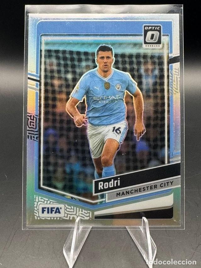 Cromos de f&uacute;tbol: Rodri Donruss Optic Holo #98 2023-24