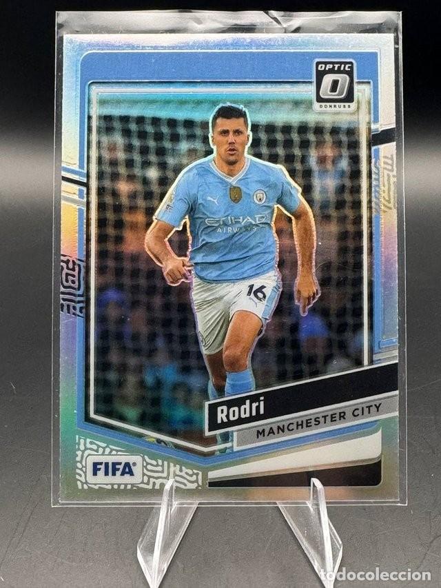 Cromos de f&uacute;tbol: Rodri Donruss Optic Holo #98 2023-24