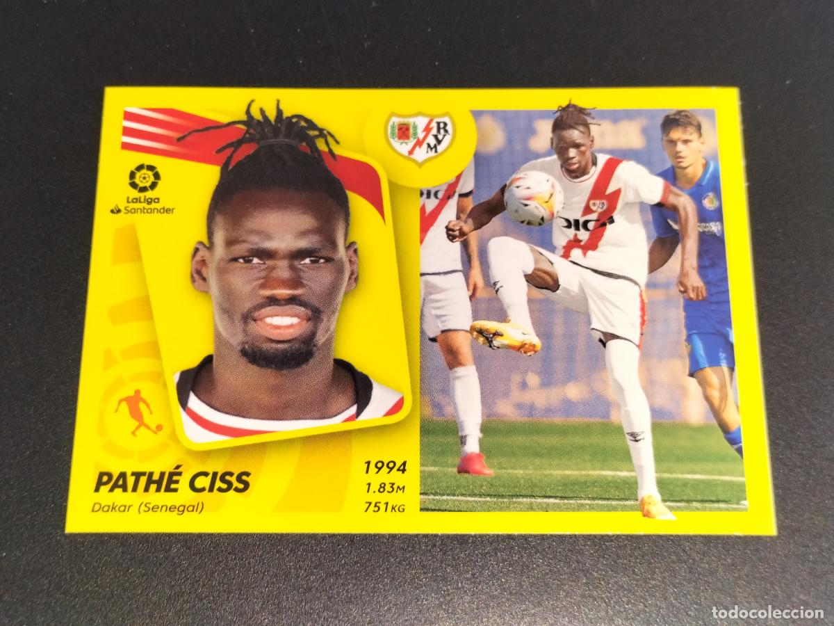 Cromos de f&uacute;tbol: FICHAJE 23 PATHE CISS RAYO VALLECANO CROMOS LALIGA SANTANDER ESTE LIGA 2021 2022 21 22 PANINI