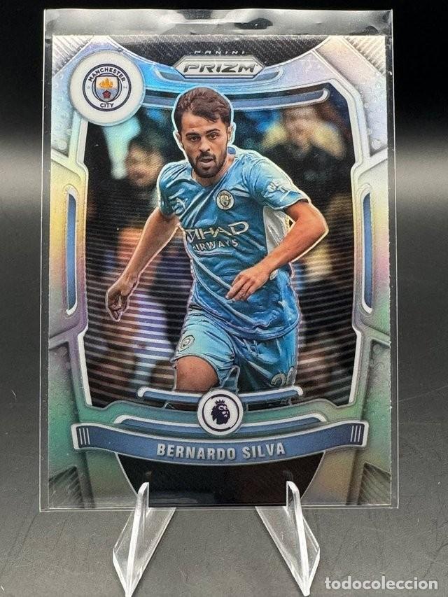Cromos de f&uacute;tbol: Bernardo Silva Prizm 2021-22 Silver #9