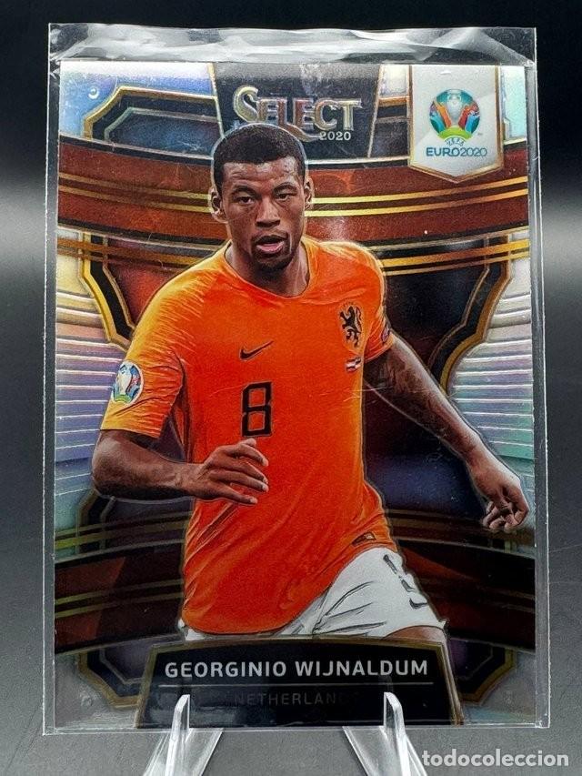 Cromos de f&uacute;tbol: Wijnaldum Select Euro 2020 Silver Prizm #88