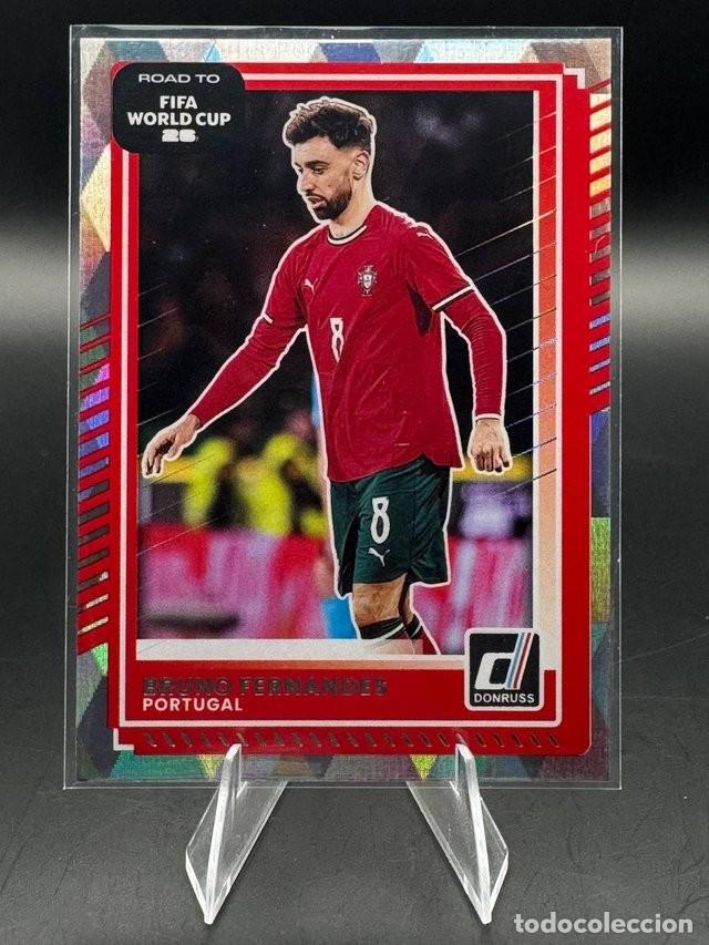 Cromos de f&uacute;tbol: Bruno Fernandes Donruss 2025-26 Silver #90