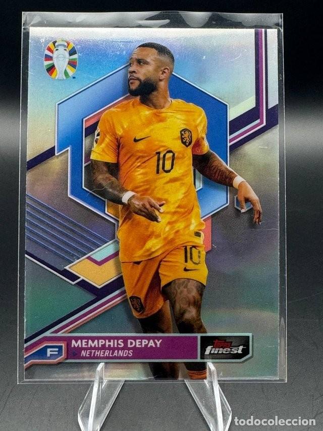 Cromos de f&uacute;tbol: Memphis Depay Finest Euro 2024 Refractor #52