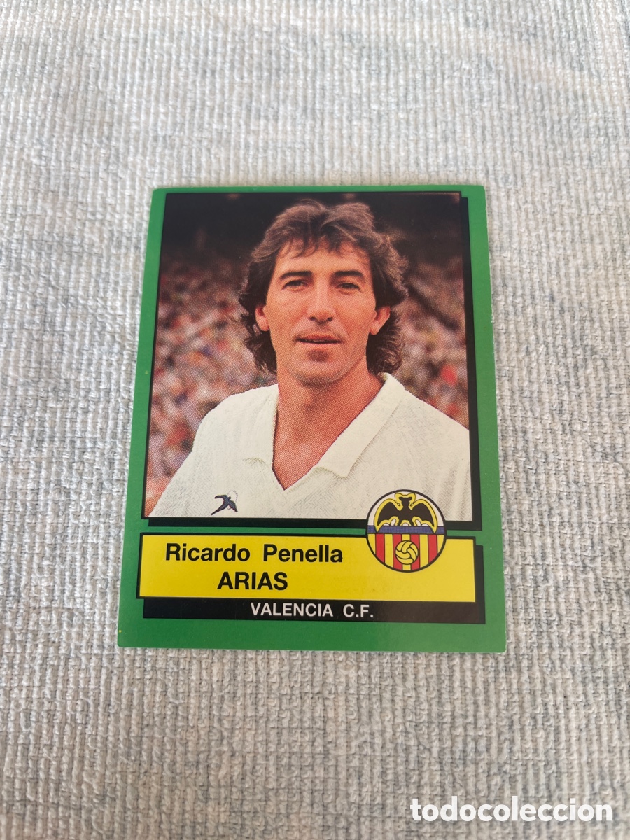 Cromos de f&uacute;tbol: FUTBOL 90 Panini ARIAS Valencia C.F. 312
