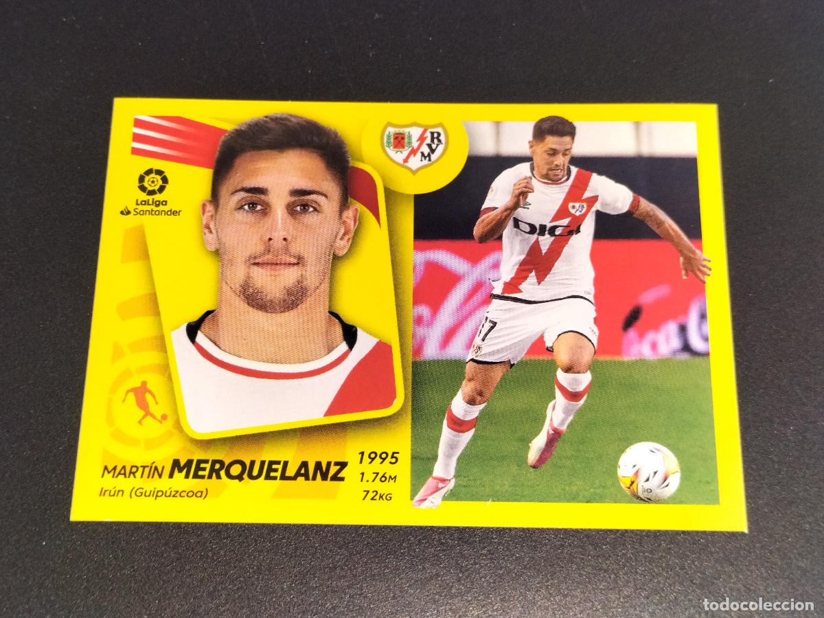 Cromos de f&uacute;tbol: FICHAJE 45 MERQUELANZ RAYO VALLECANO CROMOS LALIGA SANTANDER ESTE LIGA 2021 2022 21 22 PANINI