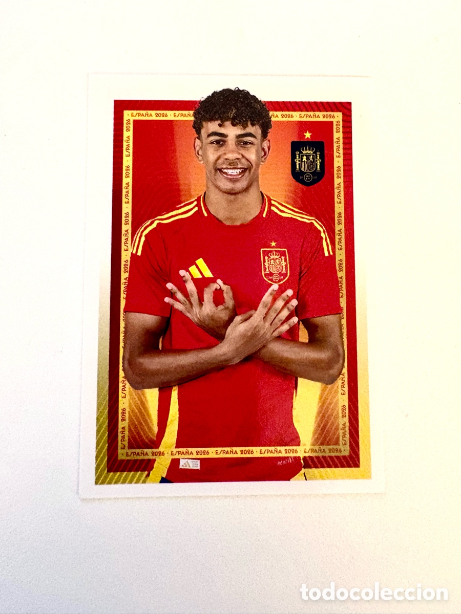 Cromos de f&uacute;tbol: CROMO LAMINE YAMAL ESPA&Ntilde;A , nuevo . ESPA&Ntilde;A 2026 CARREFOUR