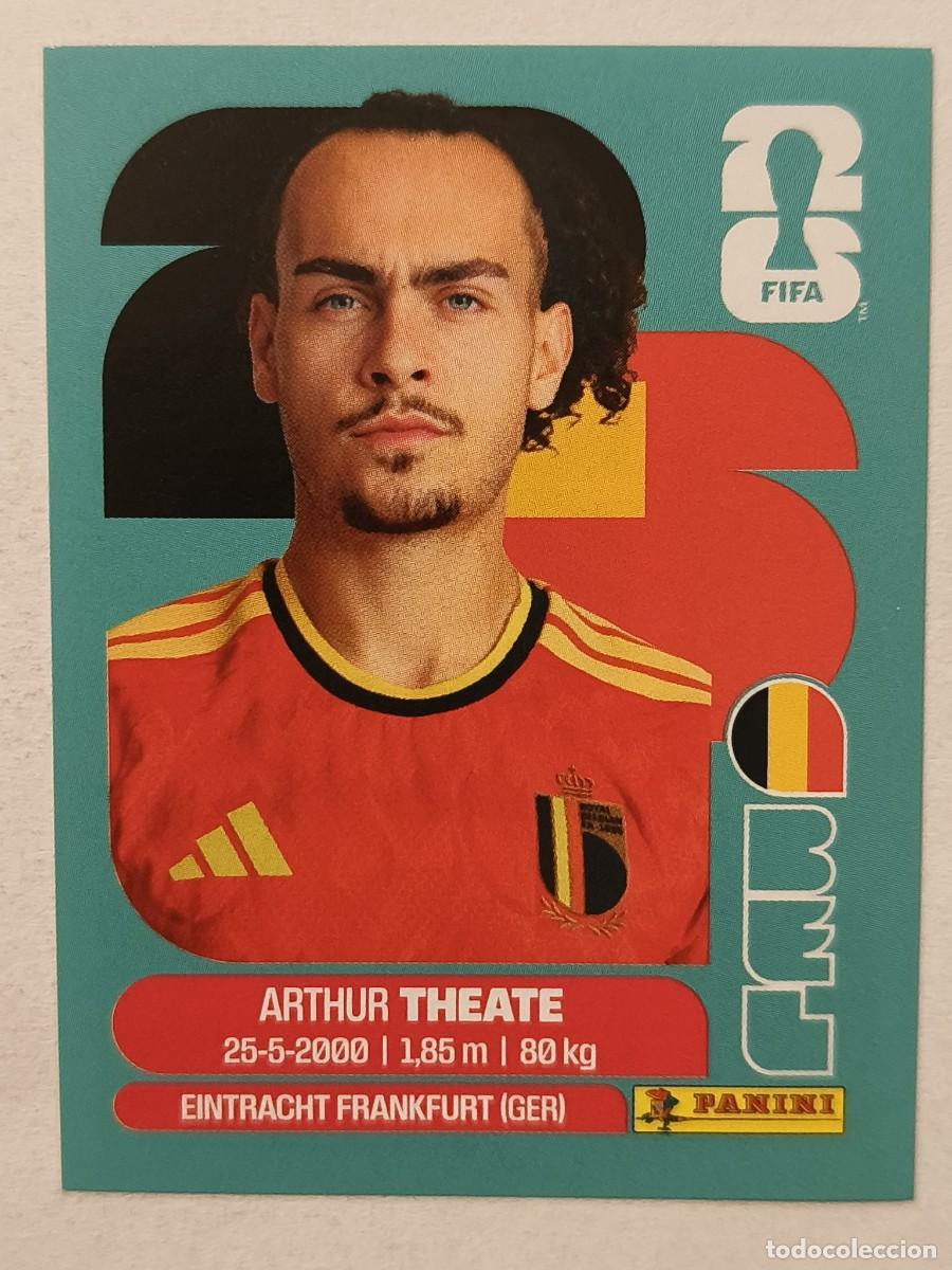 Cromos de f&uacute;tbol: #BEL3 THEATE (BELGICA) MUNDIAL 2026 PANINI