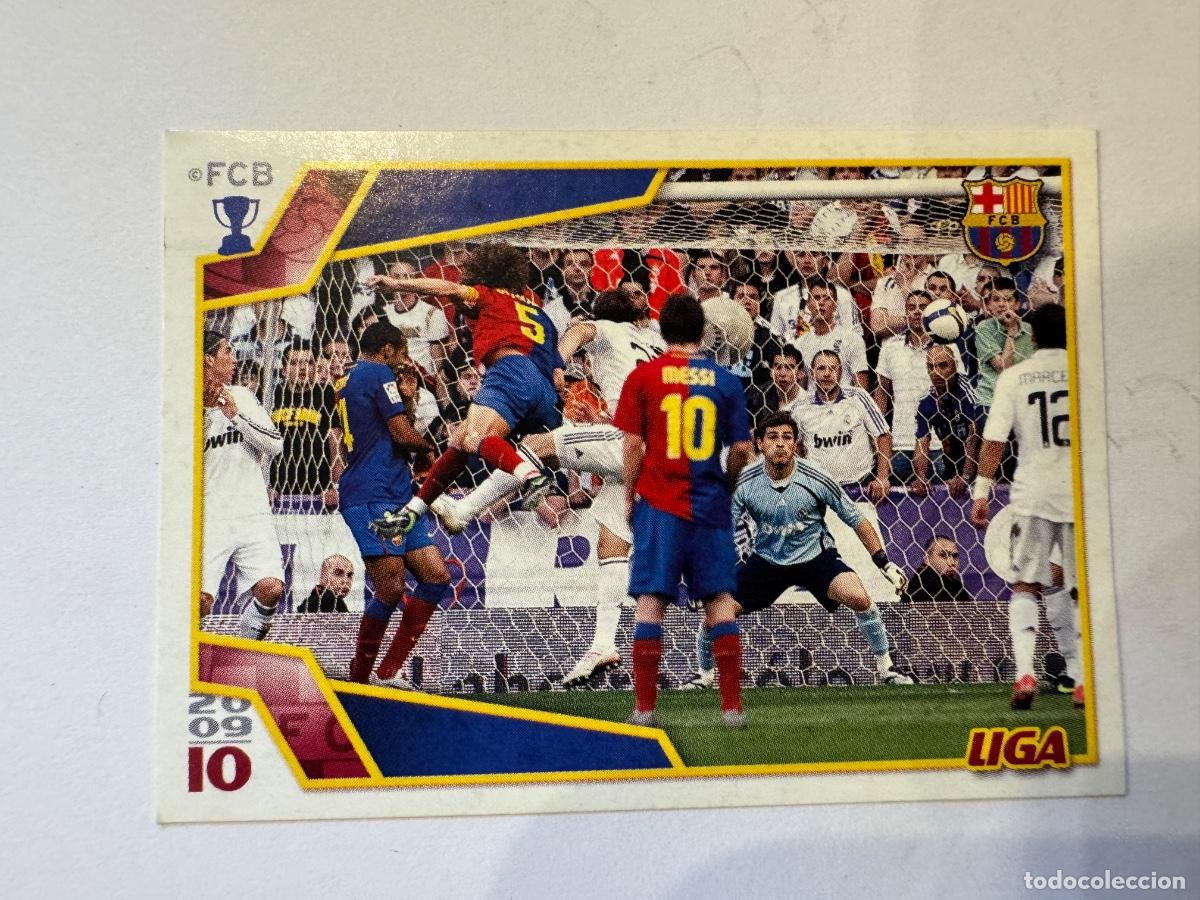 Cromos de f&uacute;tbol: MESSI Y EQUIPO F.C. BARCELONA CROMO DE FUTBOL NUNCA PEGADO PANINI / COMPRA M&Iacute;NIMA 5&euro;