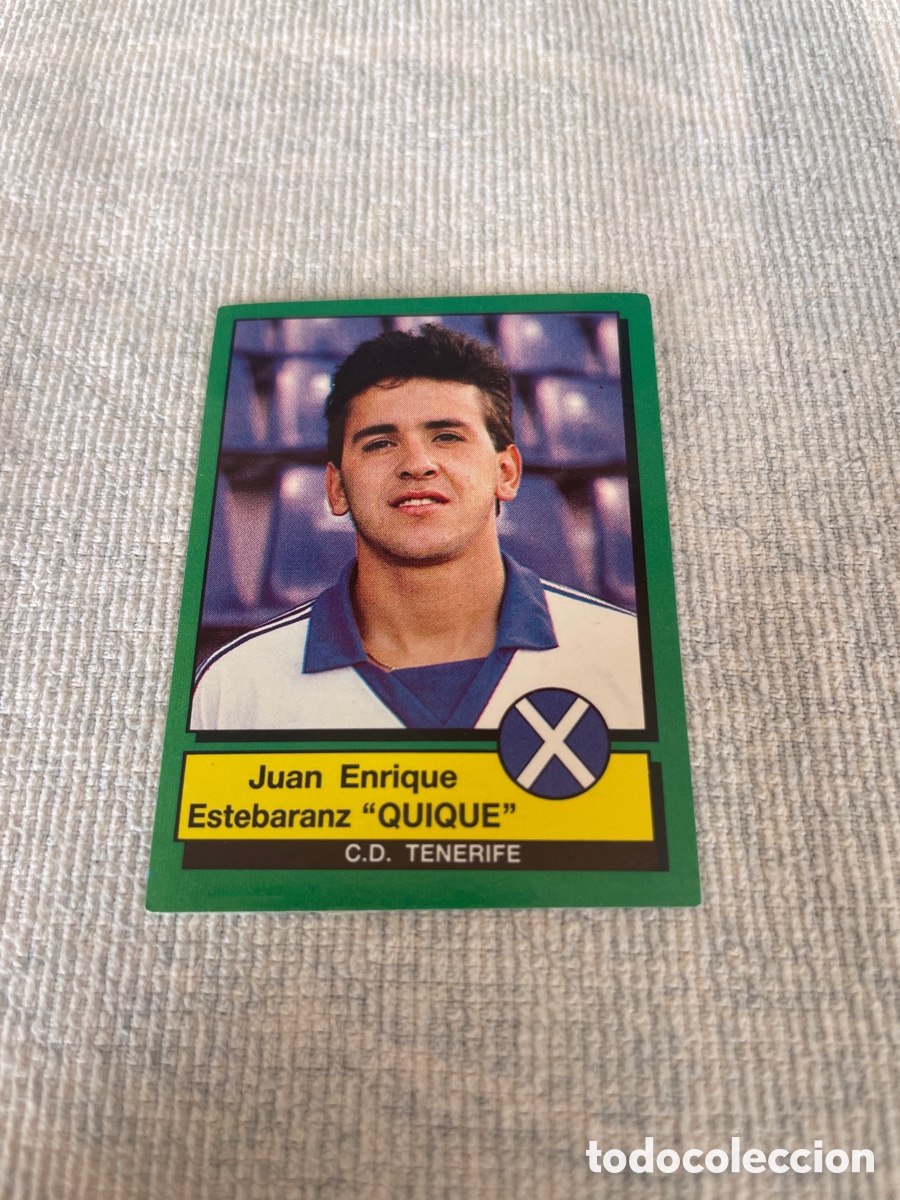 Figurine di Calcio: FUTBOL 90 Panini QUIQUE 305 C.D. Tenerife Sin Pegar