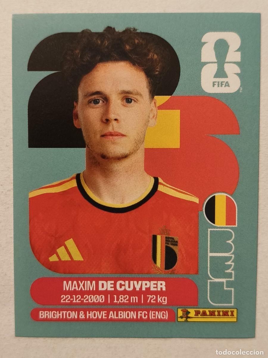Cromos de f&uacute;tbol: #BEL7 DE CUYPER (BELGICA) MUNDIAL 2026 PANINI