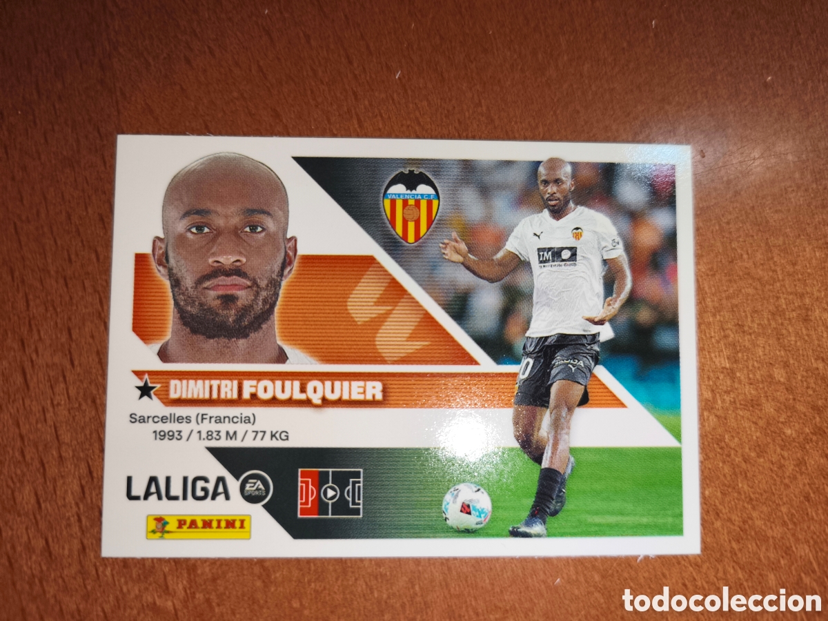 Cartes &agrave; collectionner de Football: Foulquier n&deg;5 liga este 26/27 Valencia