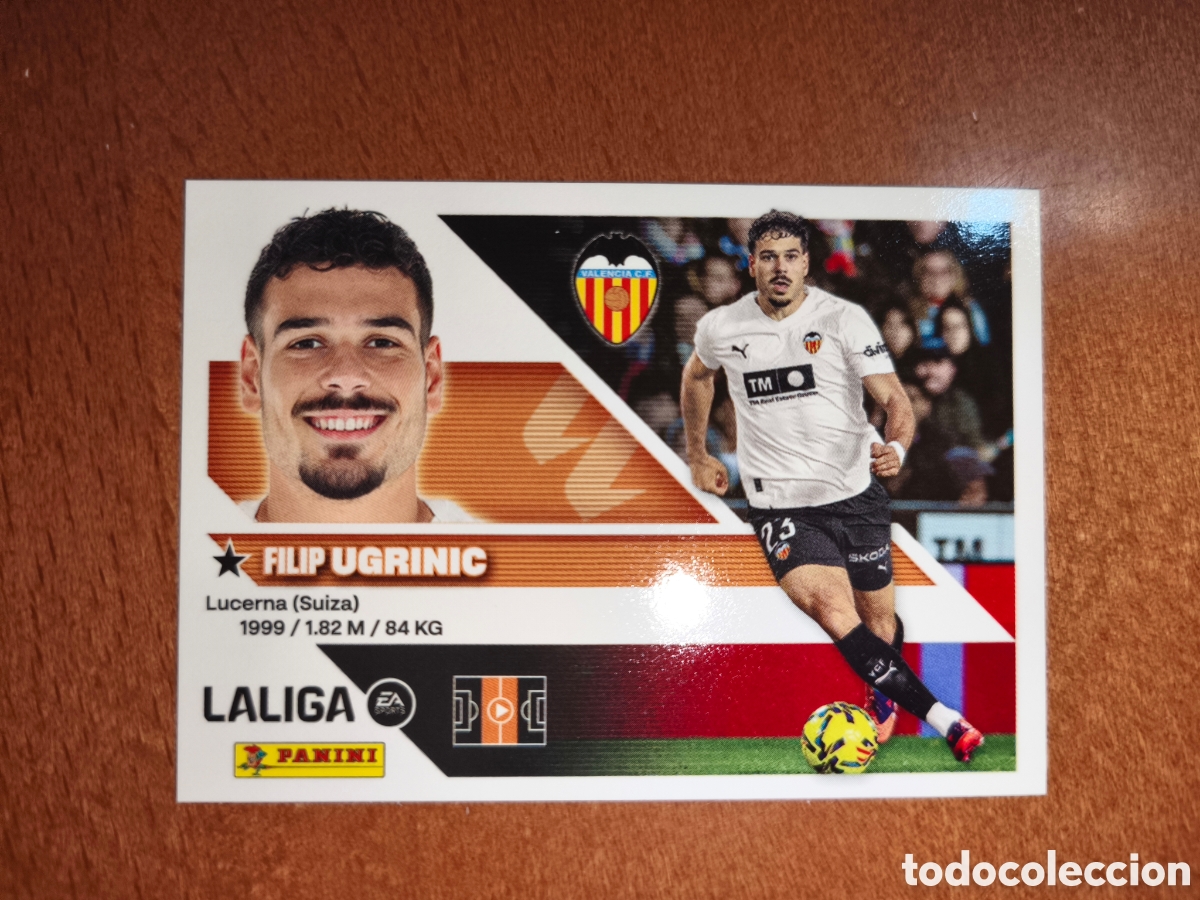 Cartes &agrave; collectionner de Football: Ugrinic n&deg;15 liga este 26/27 Valencia