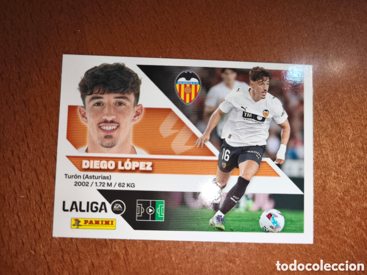 Figurine di Calcio: Diego L&oacute;pez n&deg;18 liga este 26/27 Valencia