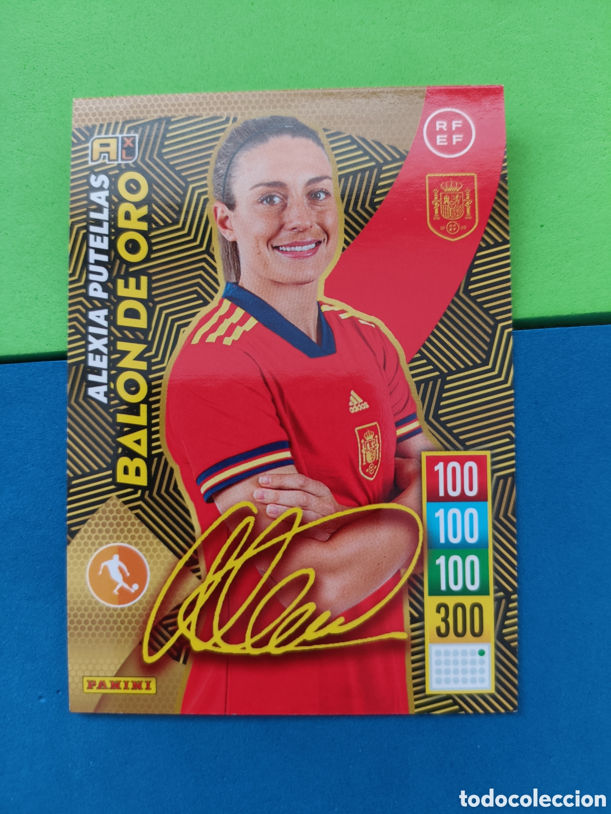 Cromos de f&uacute;tbol: Panini Adrenalyn XL 2021 / 2022 Balon de oro Alexia Putellas Espa&ntilde;a PANINI
