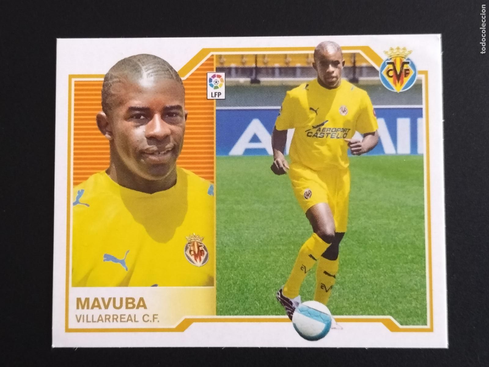 Cromos de f&uacute;tbol: CROMO MAVUBA VILLARREAL EDICIONES ESTE CROMOS ALBUM LIGA FUTBOL 2007-2008 07-08 PANINI