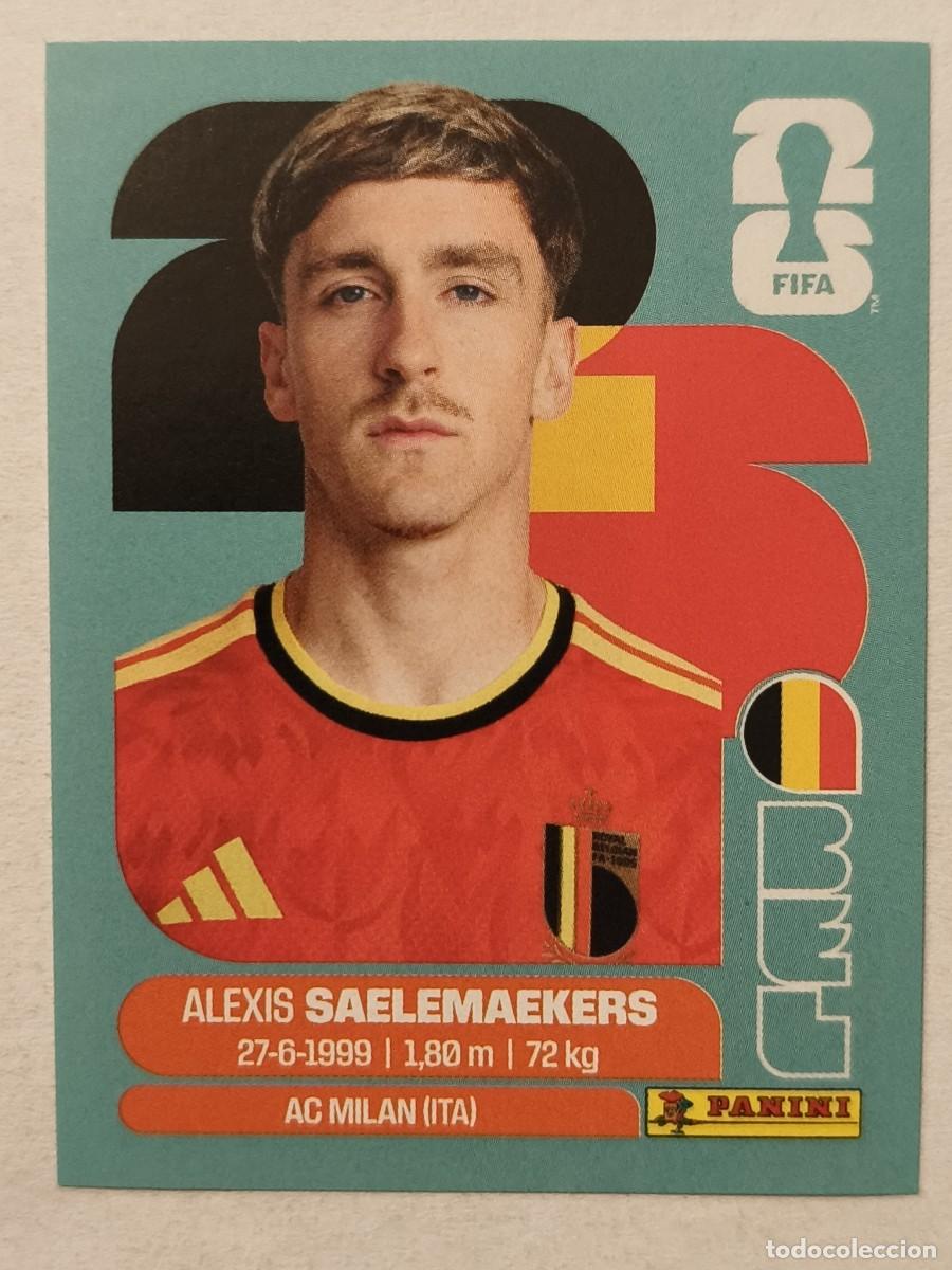 Cromos de f&uacute;tbol: #BEL12 SAELEMAEKERS (BELGICA) MUNDIAL 2026 PANINI
