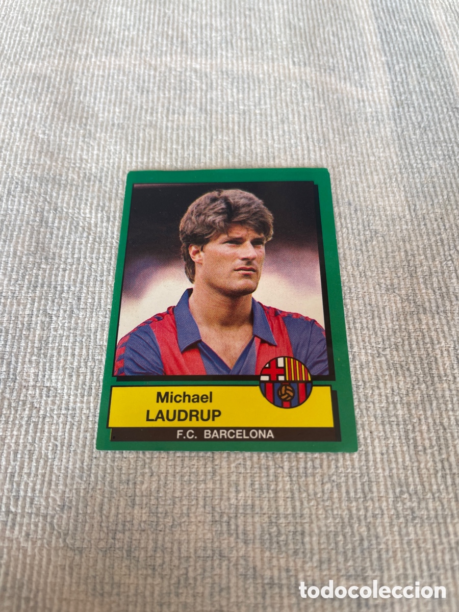 Cromos de f&uacute;tbol: FUTBOL 90 Panini LAUDRUP 51 F.C. Barcelona Sin Pegar