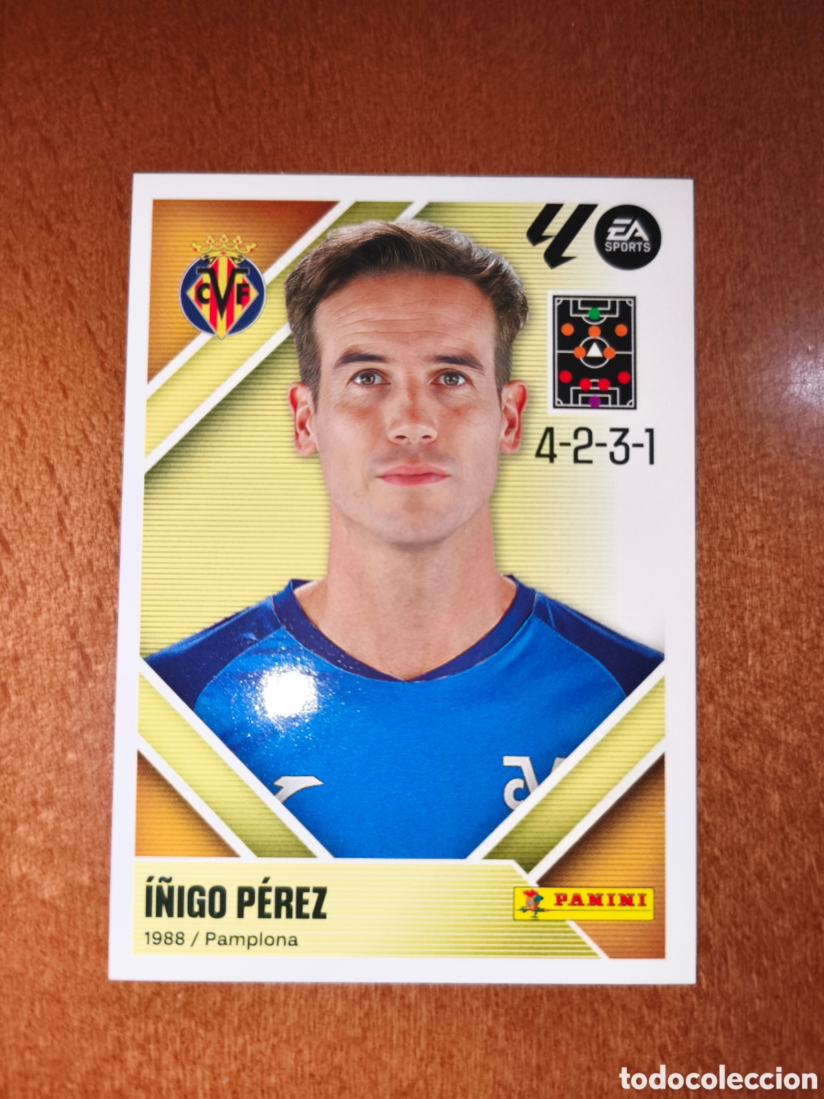 Cromos de f&uacute;tbol: &Iacute;&ntilde;igo P&eacute;rez n&deg;2 liga este 26/27 Villarreal