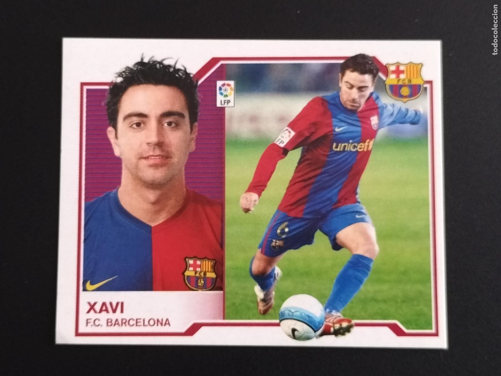 Cromos de f&uacute;tbol: XAVI HERNANDEZ FC BARCELONA EDICIONES ESTE CROMOS ALBUM LIGA FUTBOL 2007-2008 07-08 PANINI