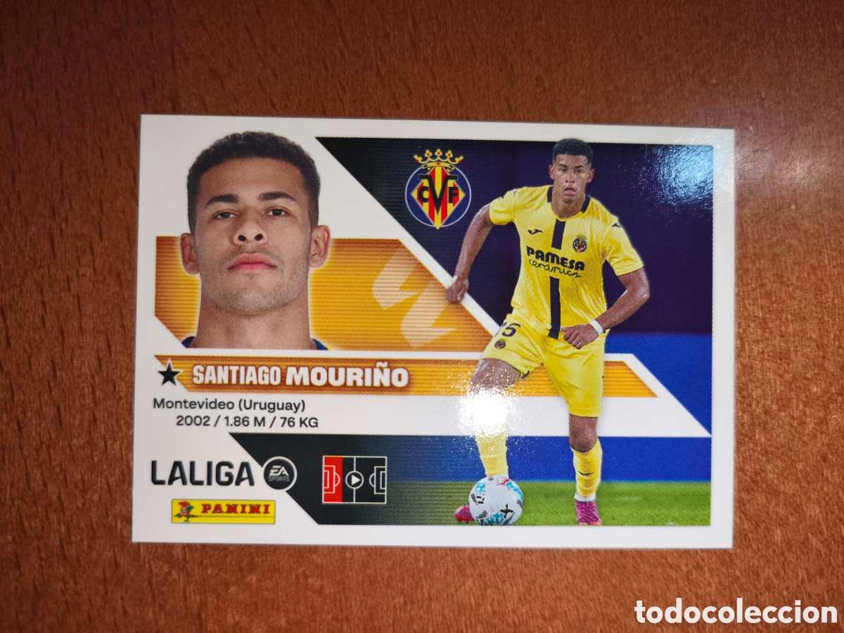 Cromos de f&uacute;tbol: Mouri&ntilde;o n&deg;5 liga este 26/27 Villarreal