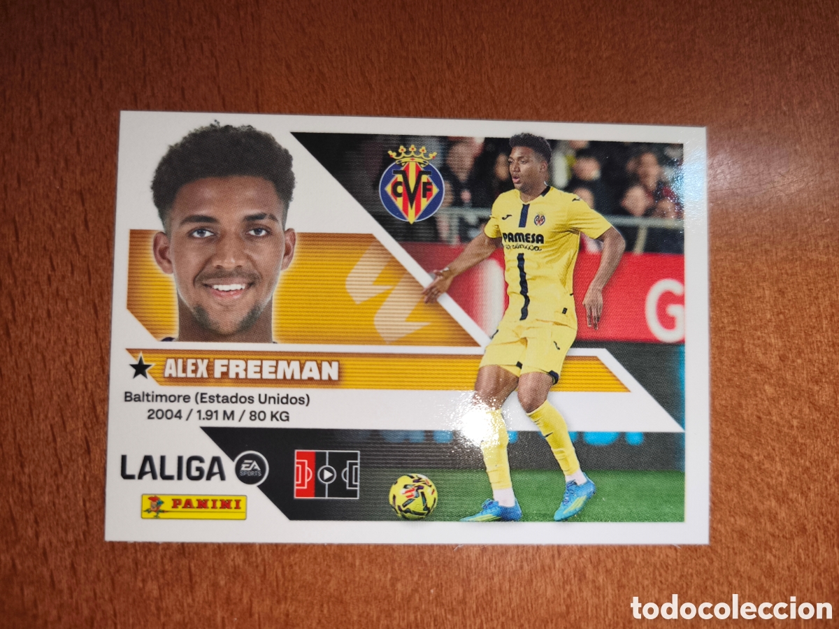 Cromos de f&uacute;tbol: Freeman n&deg;7B liga este 26/27 Villarreal