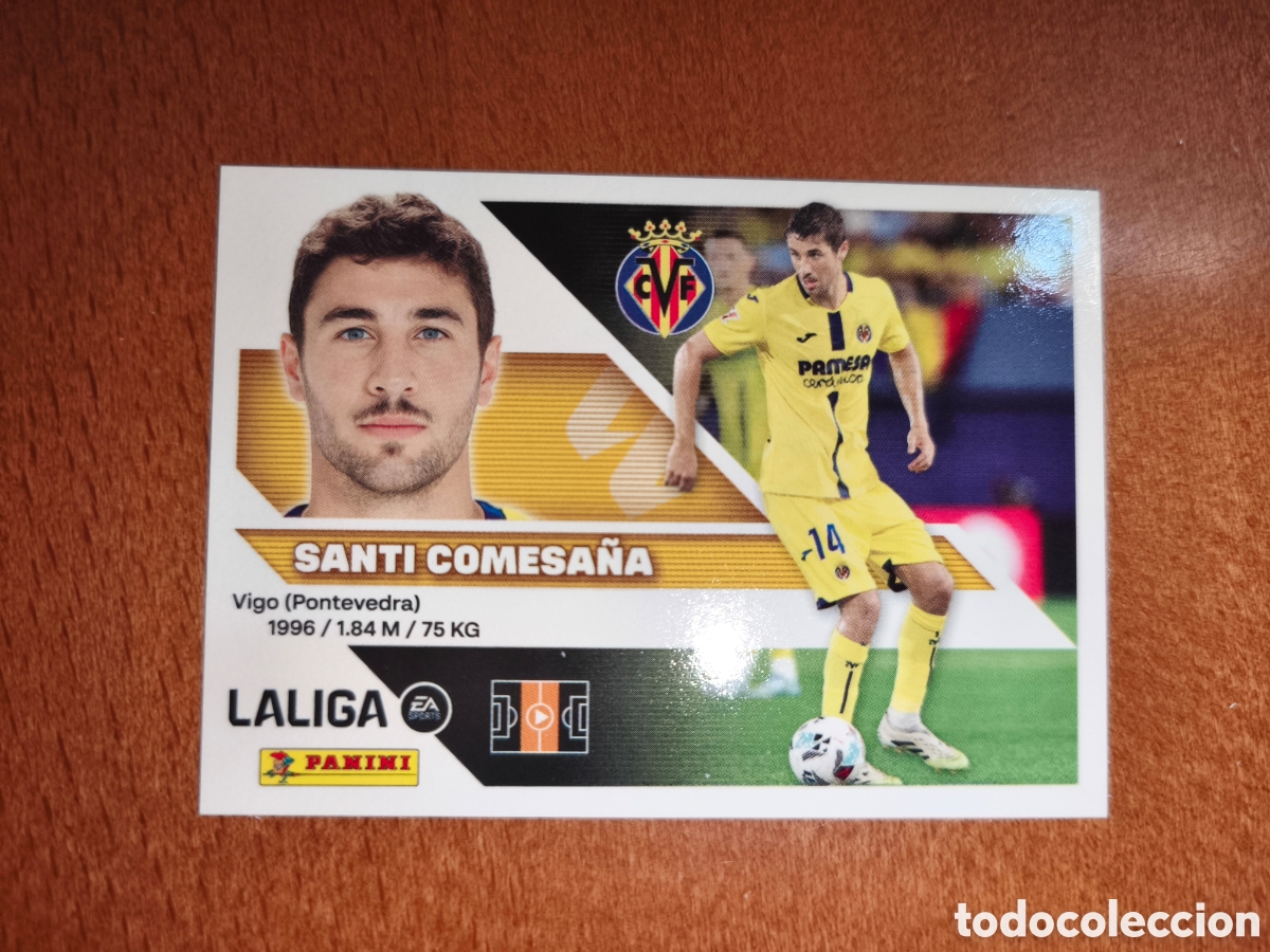 Cromos de f&uacute;tbol: Santi Comesa&ntilde;a n&deg;12 liga este 26/27 Villarreal