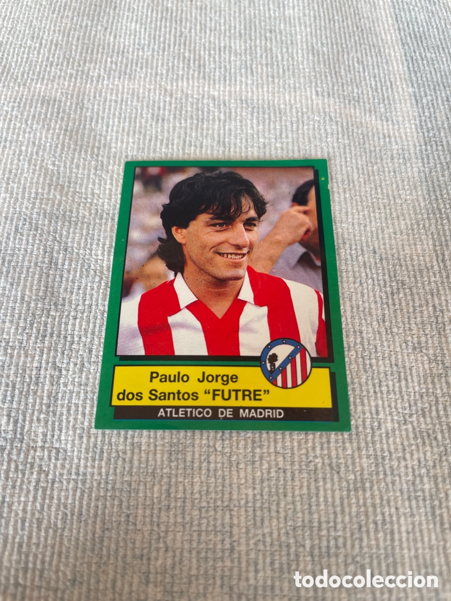 Cromos de f&uacute;tbol: FUTBOL 90 Panini FUTRE 35 Atletico de Madrid Sin Pegar