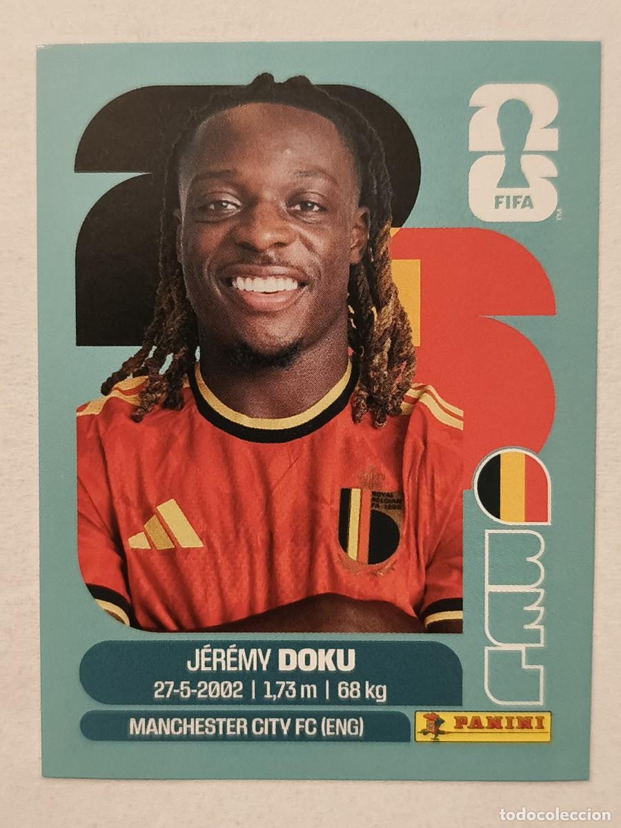 Cromos de f&uacute;tbol: #BEL16 DOKU (BELGICA) MUNDIAL 2026 PANINI