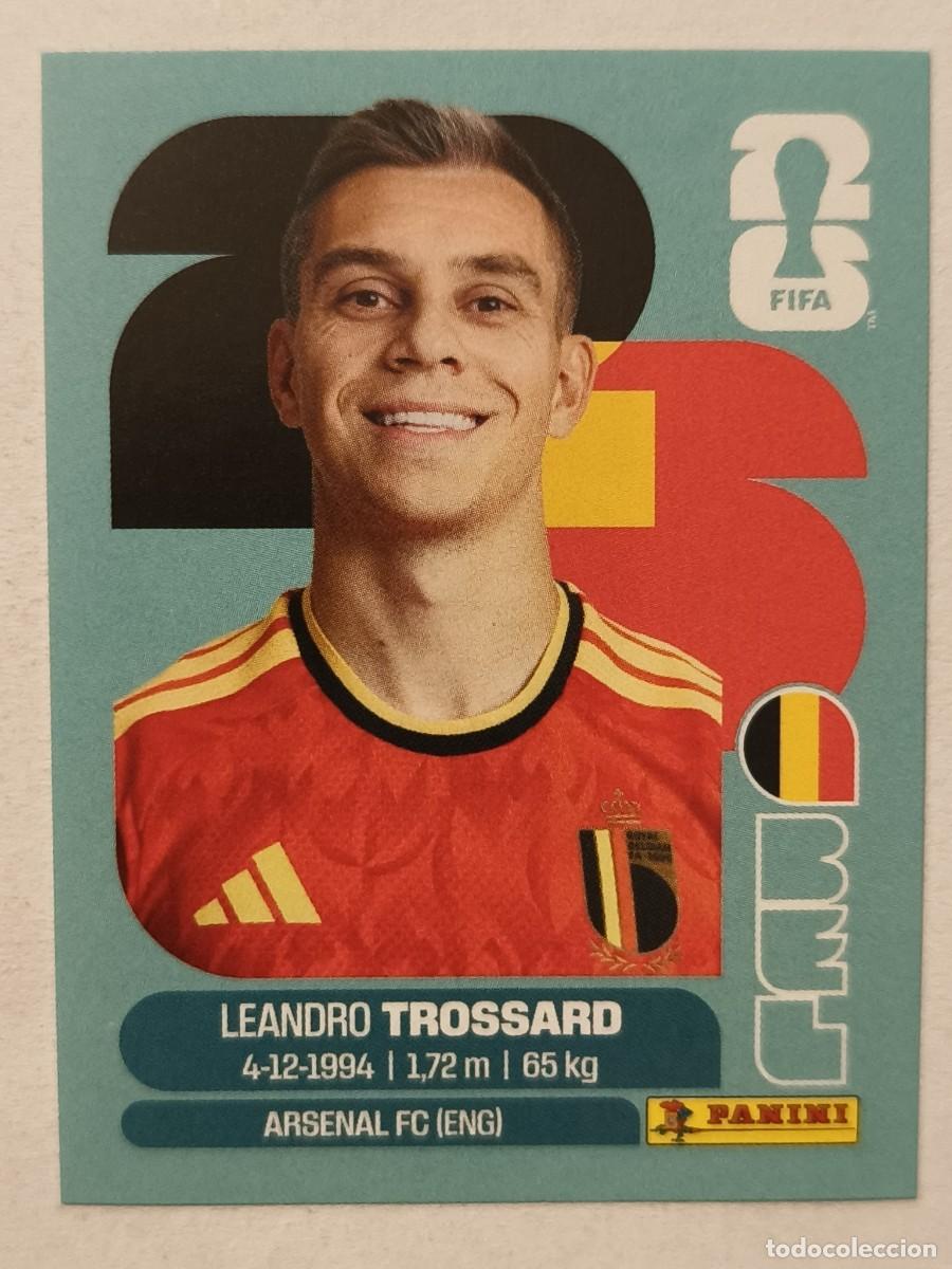 Cromos de f&uacute;tbol: #BEL18 TROSSARD (BELGICA) MUNDIAL 2026 PANINI
