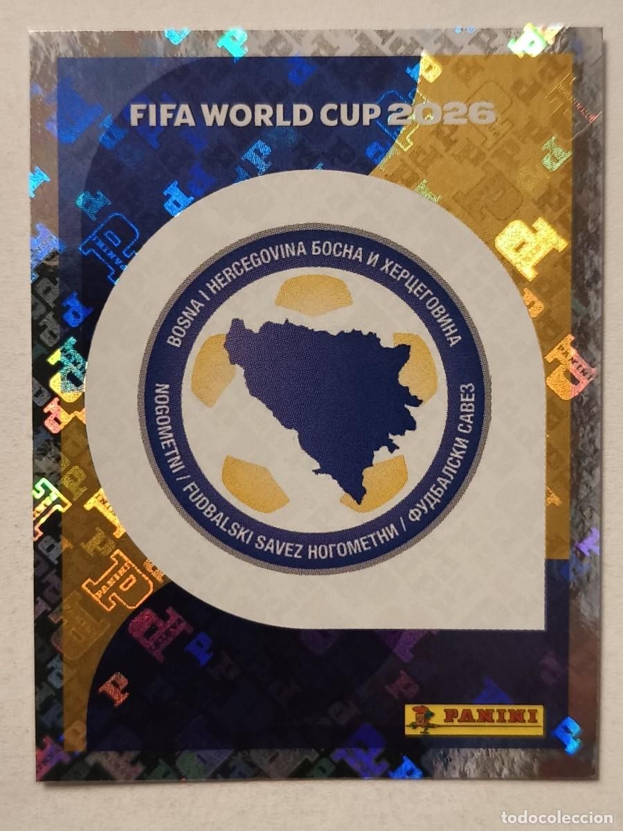 Cromos de f&uacute;tbol: #BIH1 ESCUDO (BOSNIA HERCEGOVINA) MUNDIAL 2026 PANINI