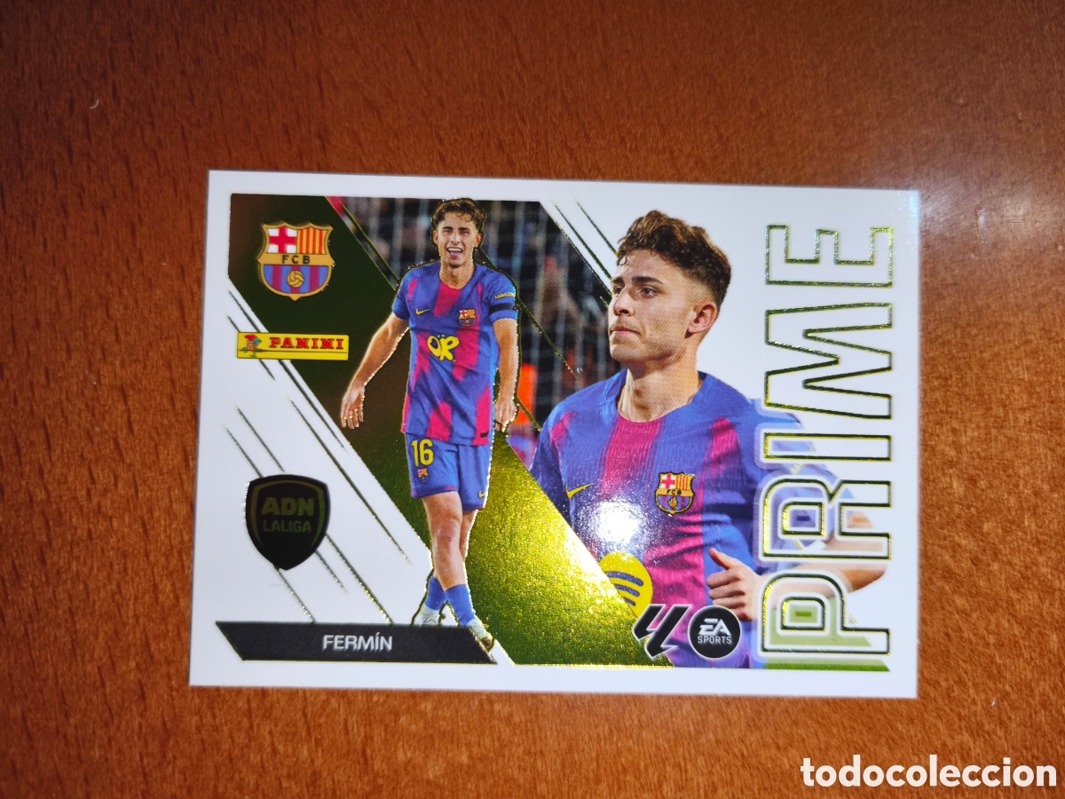 Cromos de f&uacute;tbol: Ferm&iacute;n n&deg;4 ADN LALIGA PRIME liga este 26/27 Barcelona