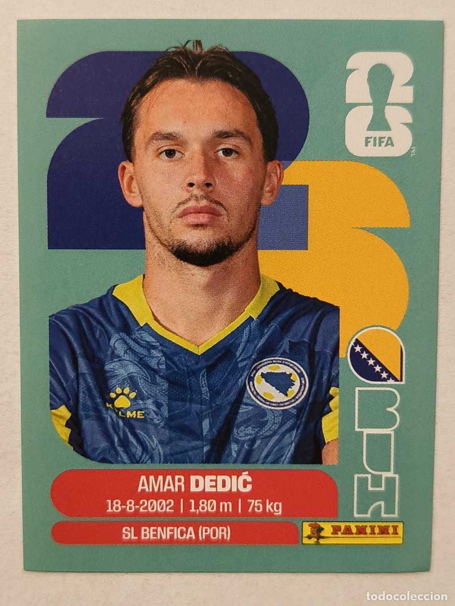 Cromos de f&uacute;tbol: #BIH3 DEDIC (BOSNIA HERCEGOVINA) MUNDIAL 2026 PANINI