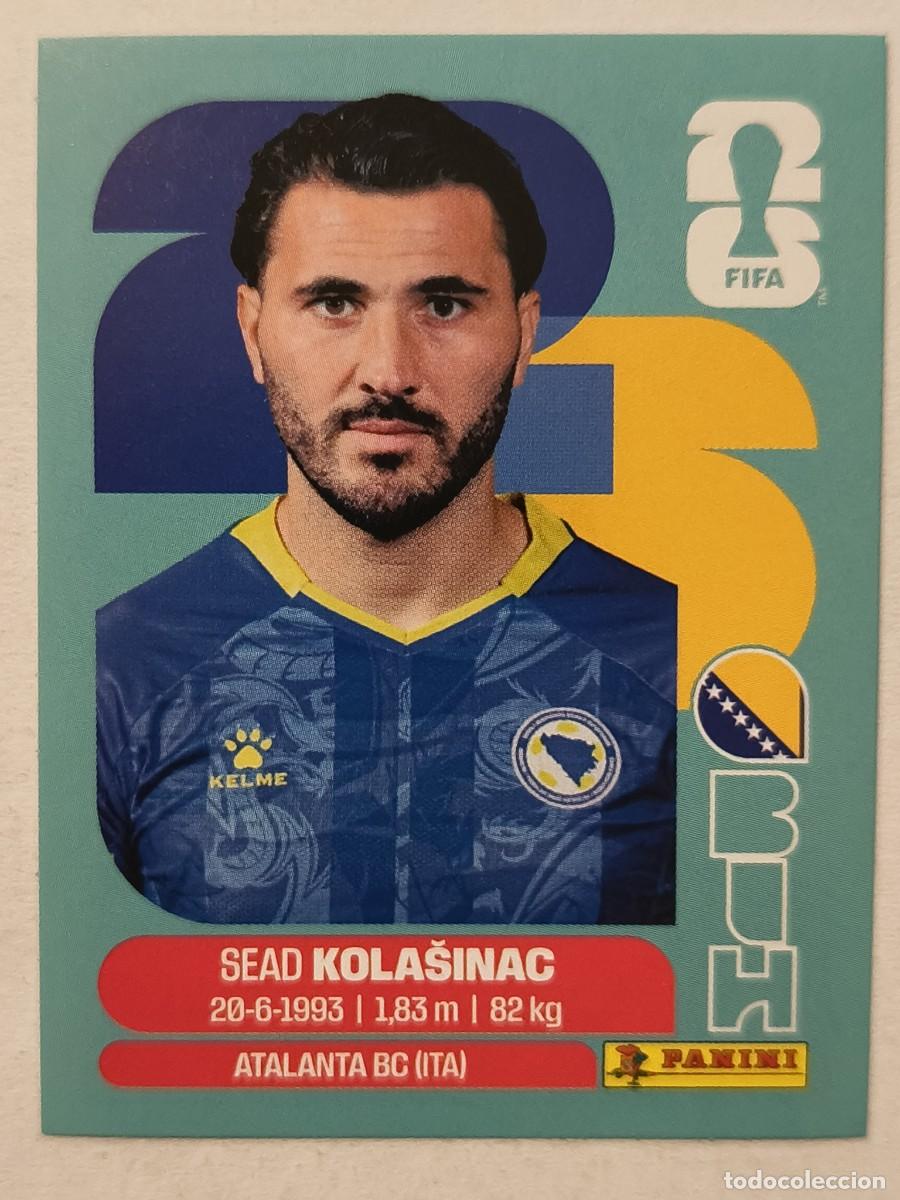 Cromos de f&uacute;tbol: #BIH4 KOLASINAC (BOSNIA HERCEGOVINA) MUNDIAL 2026 PANINI