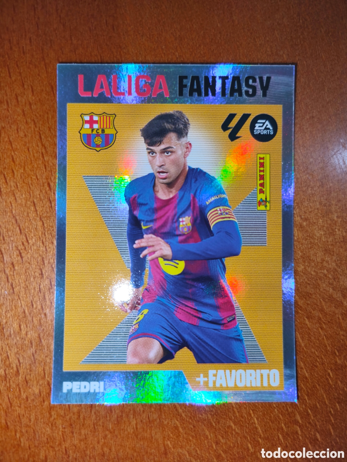 Cromos de f&uacute;tbol: Pedri n&deg;7 LALIGA FANTASY liga este 26/27 Barcelona