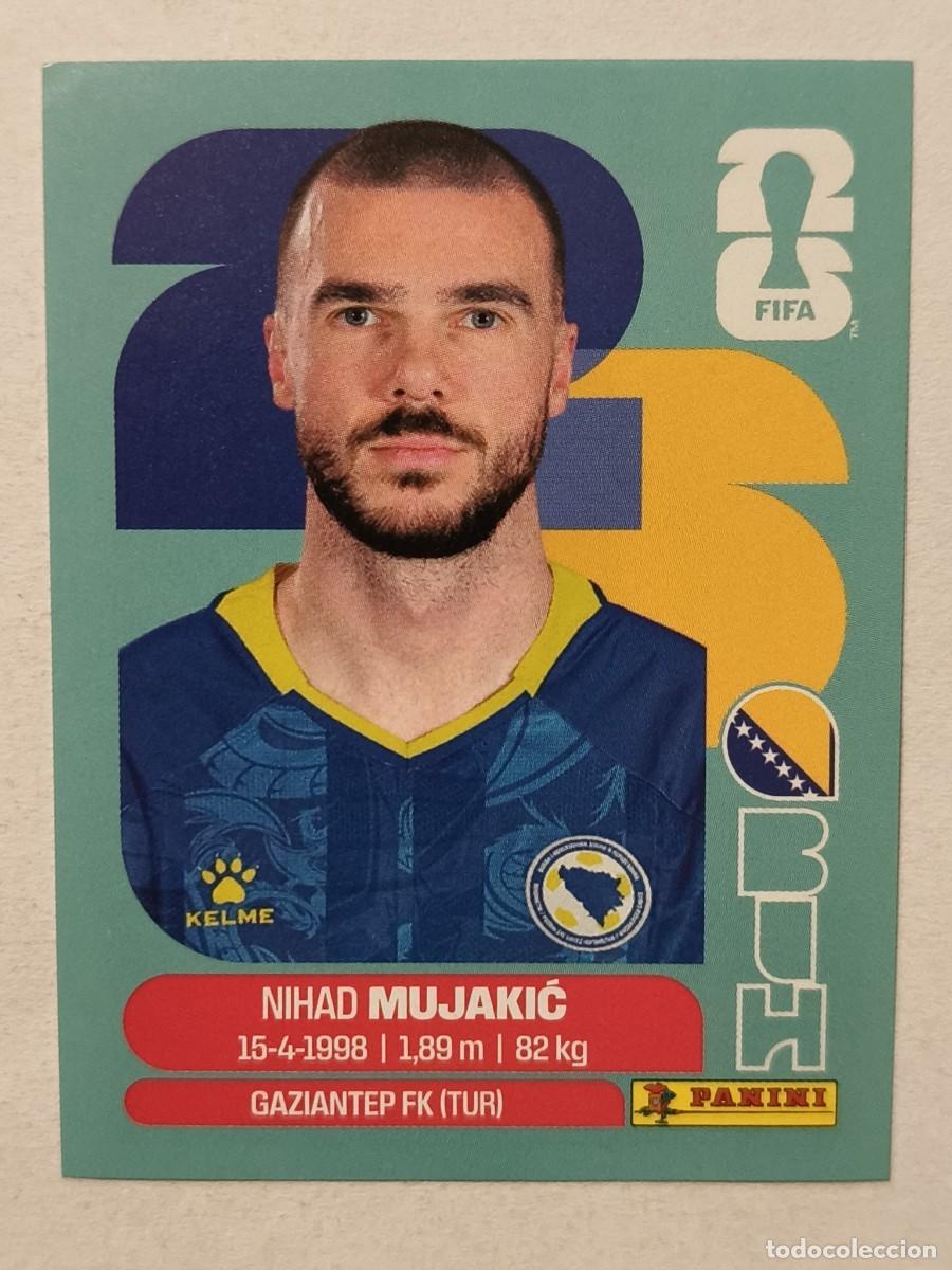 Cromos de f&uacute;tbol: #BIH6 MUJAKIC (BOSNIA HERCEGOVINA) MUNDIAL 2026 PANINI