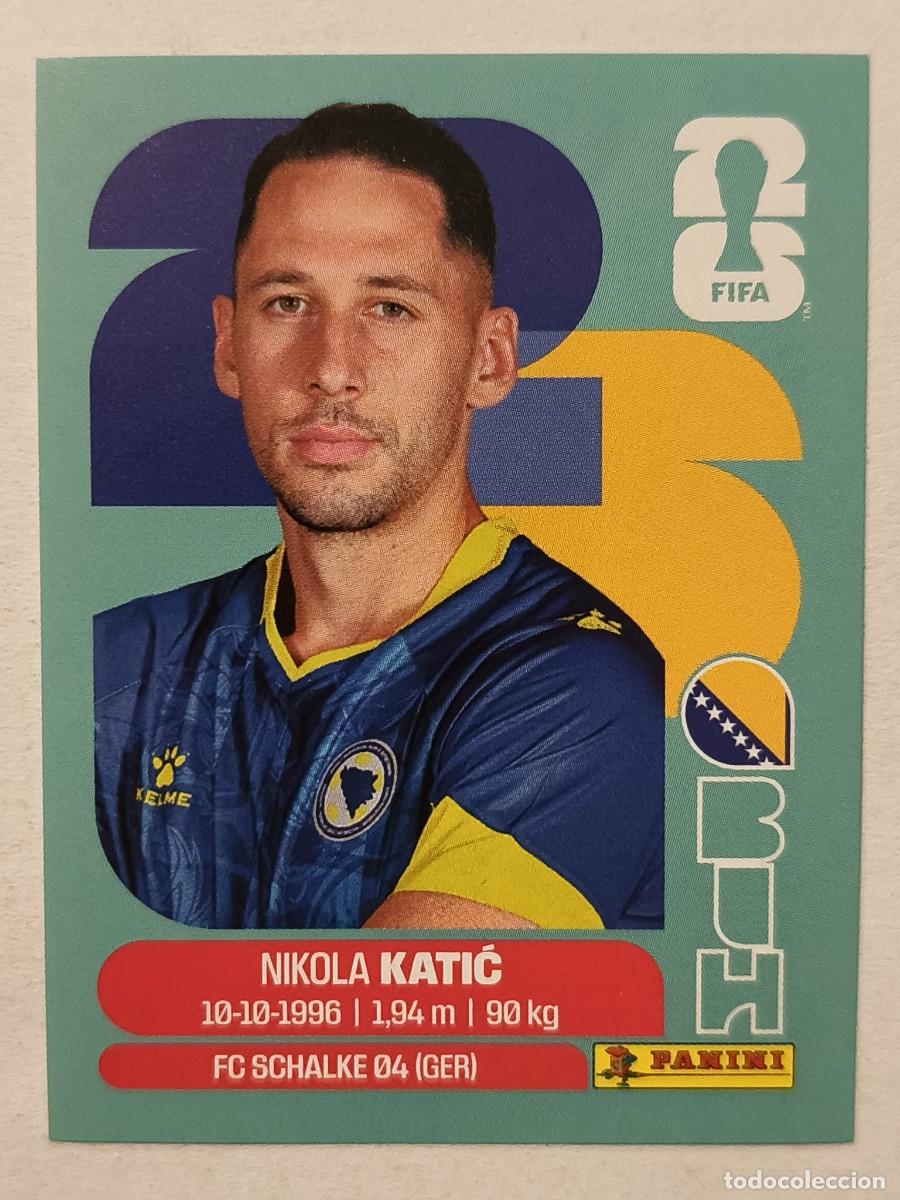 Cromos de f&uacute;tbol: #BIH7 KATIC (BOSNIA HERCEGOVINA) MUNDIAL 2026 PANINI