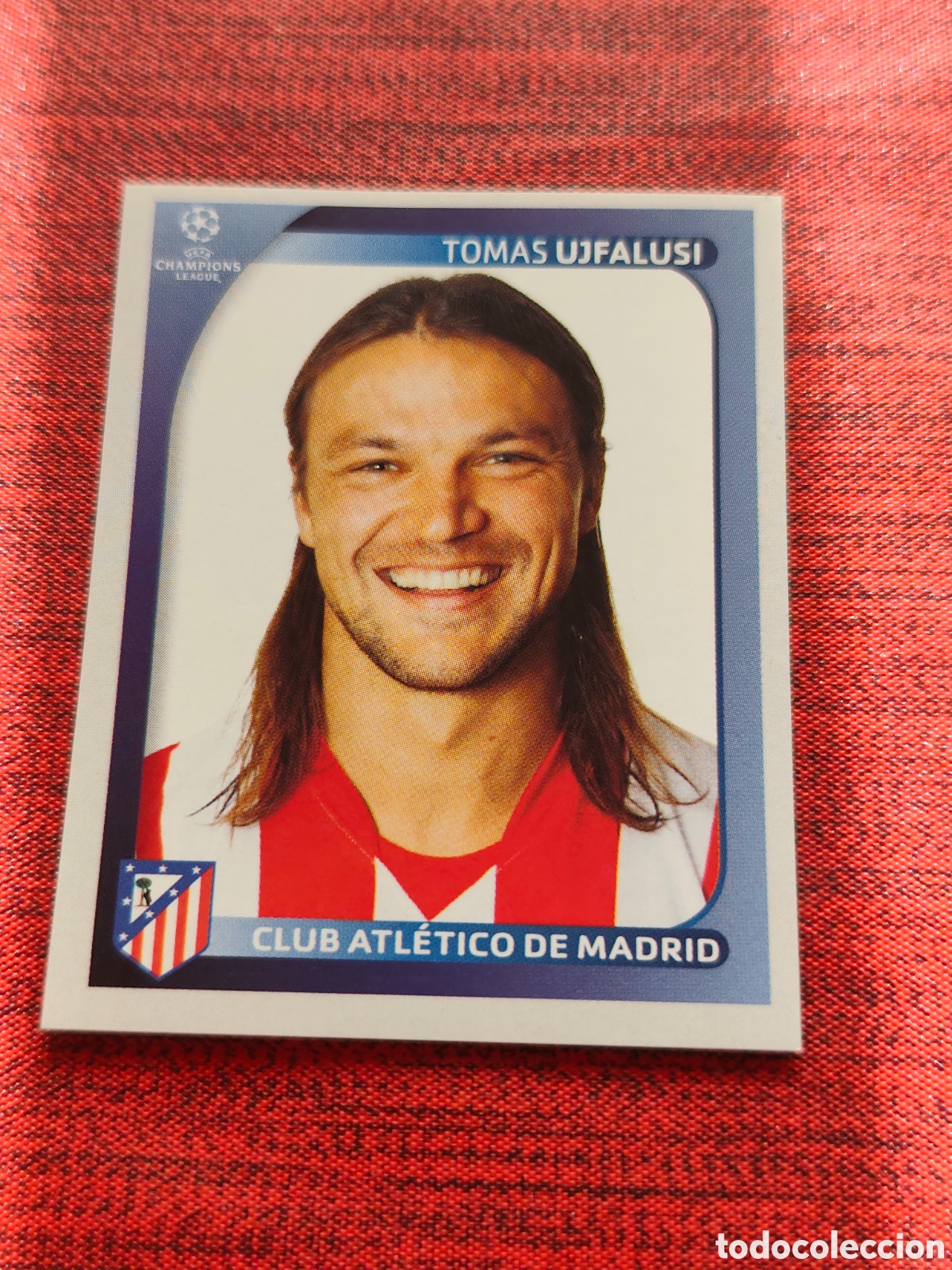 Cromos de f&uacute;tbol: 82 UJFALUSI ATL&Eacute;TICO MADRID UEFA CHAMPIONS LEAGUE 2008 2009 PANINI