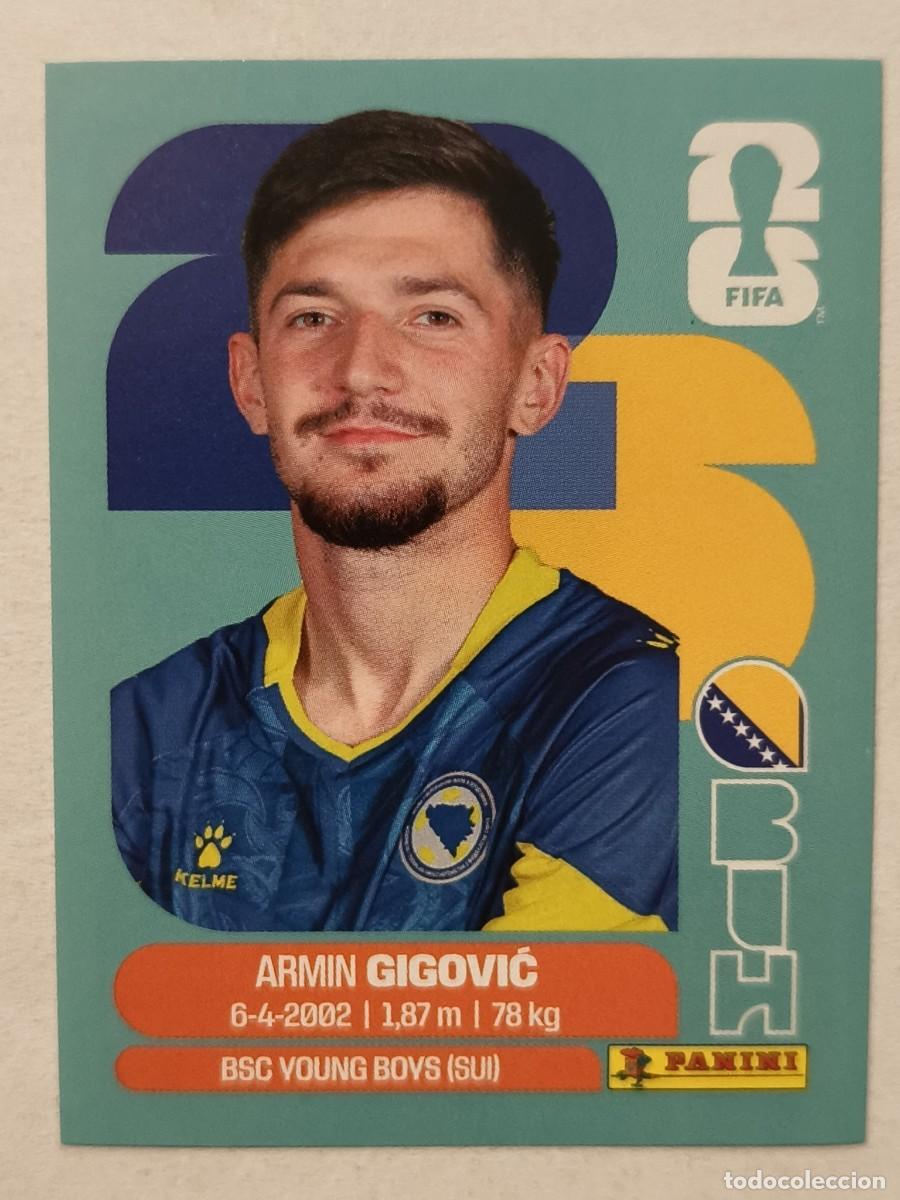 Cromos de f&uacute;tbol: #BIH10 GIGOVIC (BOSNIA HERCEGOVINA) MUNDIAL 2026 PANINI