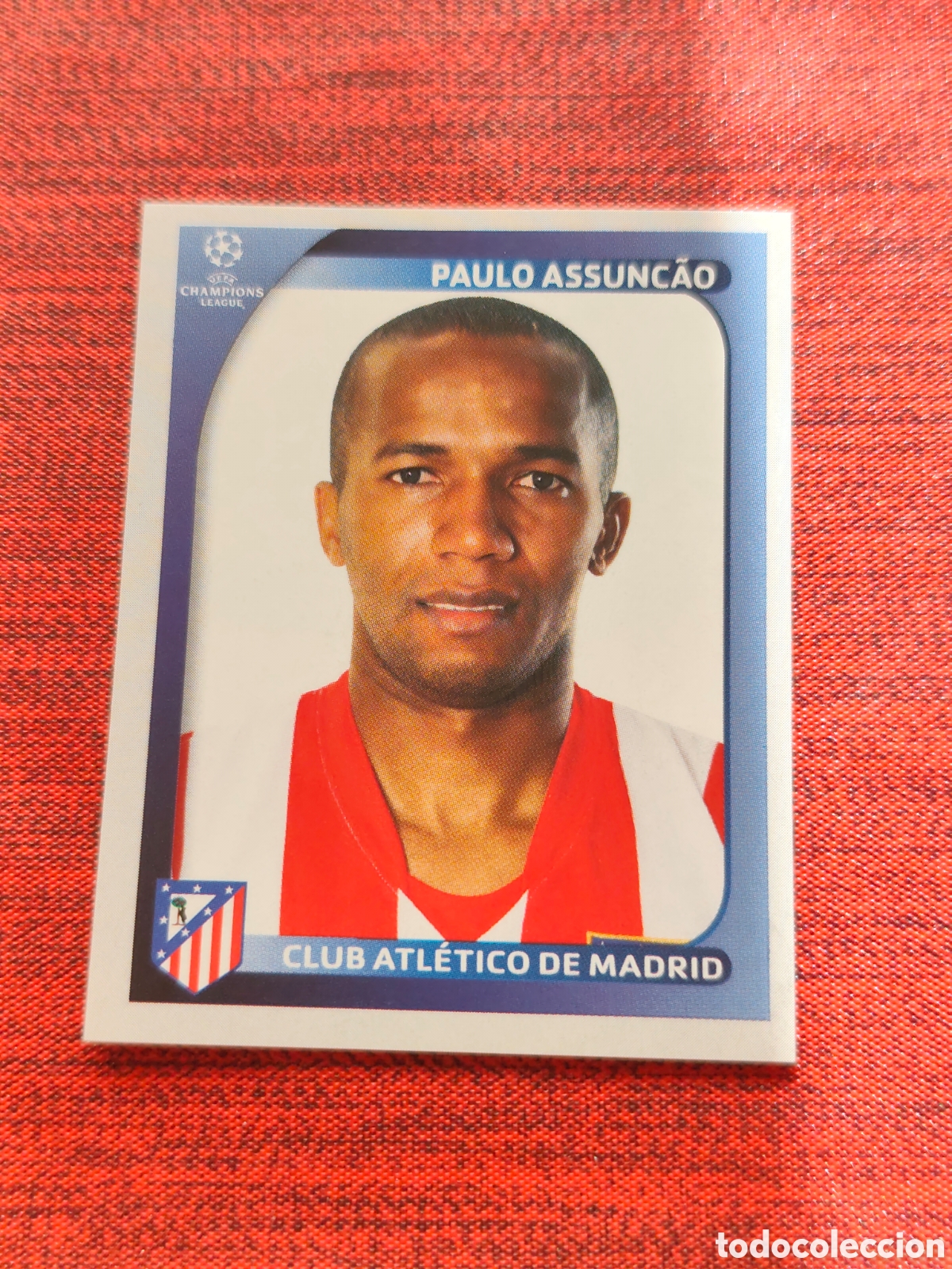 Cromos de f&uacute;tbol: 86 PAULO ASSUNC&Atilde;O ATL&Eacute;TICO MADRID UEFA CHAMPIONS LEAGUE 2008 2009 PANINI