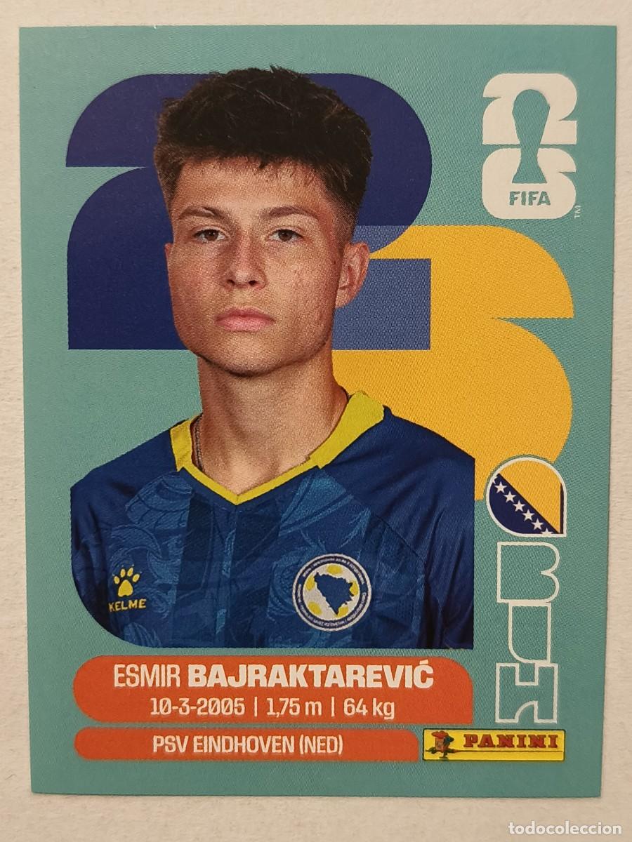 Cromos de f&uacute;tbol: #BIH15 BAJRAKTAREVIC (BOSNIA HERCEGOVINA) MUNDIAL 2026 PANINI