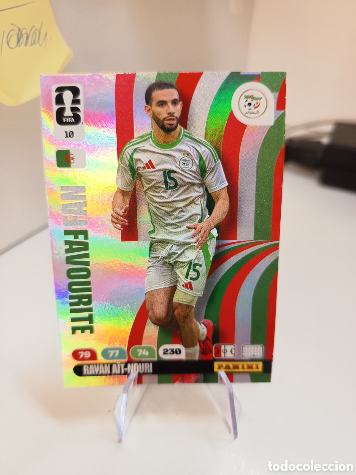 Cromos de f&uacute;tbol: 10 FAN FAVOURITE RAYAN AIT NOURI WORLD CUP 2026 ADRENALYN MUNDIAL