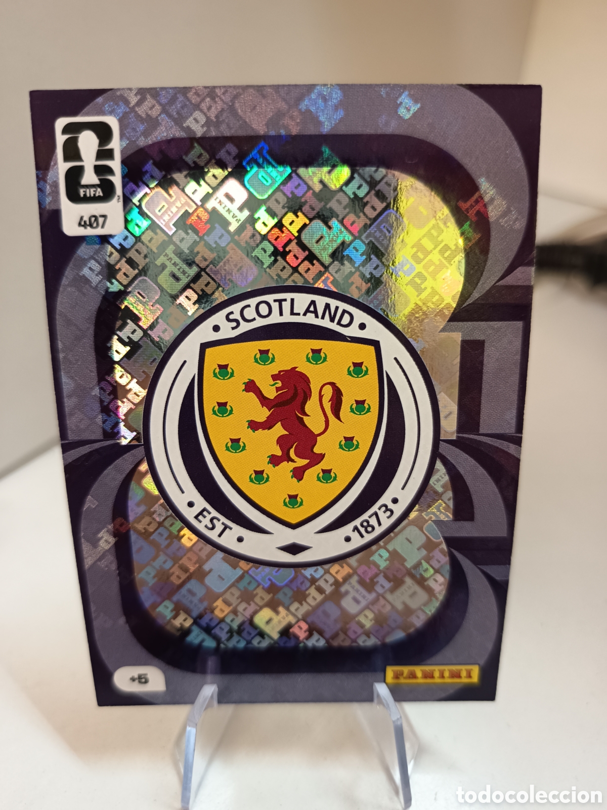 Cromos de f&uacute;tbol: 407 ESCUDO ESCOCIA WORLD CUP 2026 ADRENALYN MUNDIAL
