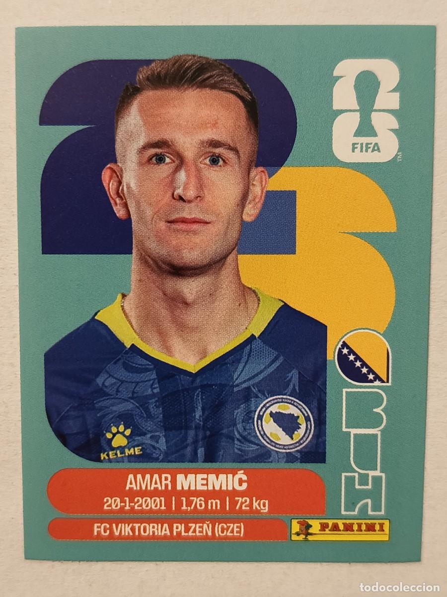 Cromos de f&uacute;tbol: #BIH16 MEMIC (BOSNIA HERCEGOVINA) MUNDIAL 2026 PANINI