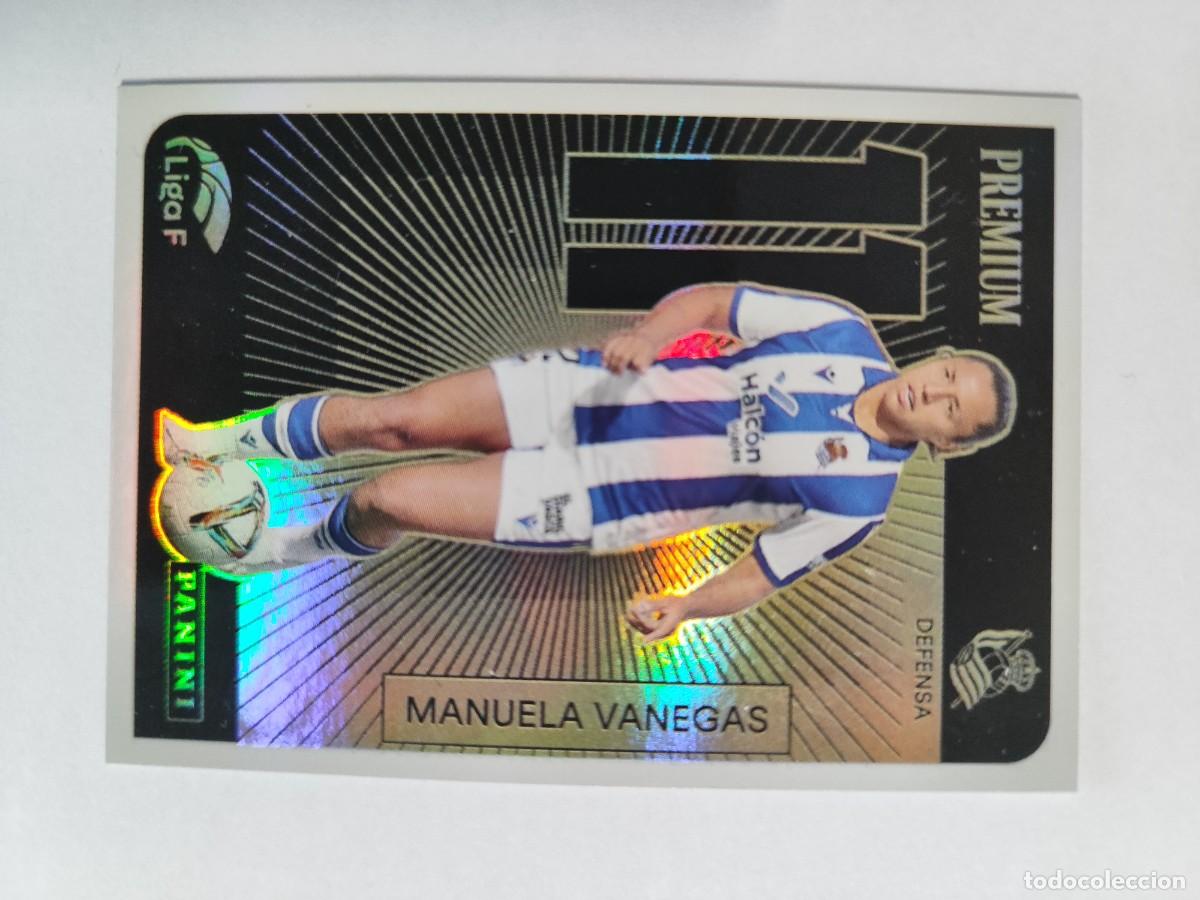 Cromos de f&uacute;tbol: LIGA F (FEMENINA 24/25 STICKER PREMIUM 11 MANUELA VANEGAS REAL SOCIEDAD # PANINI