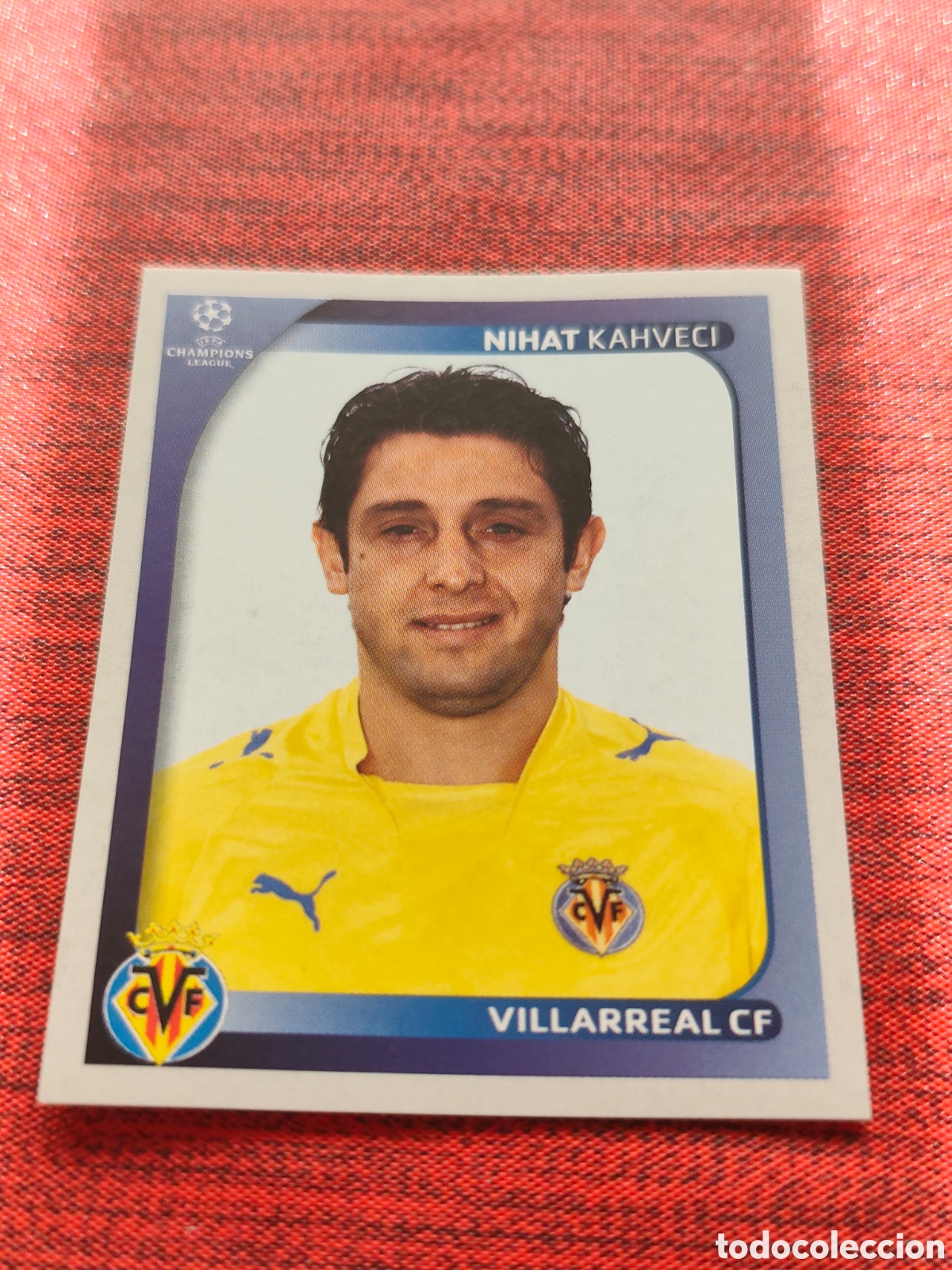 Cromos de f&uacute;tbol: 534 NIHAT VILLARREAL UEFA CHAMPIONS LEAGUE 2008 2009 PANINI